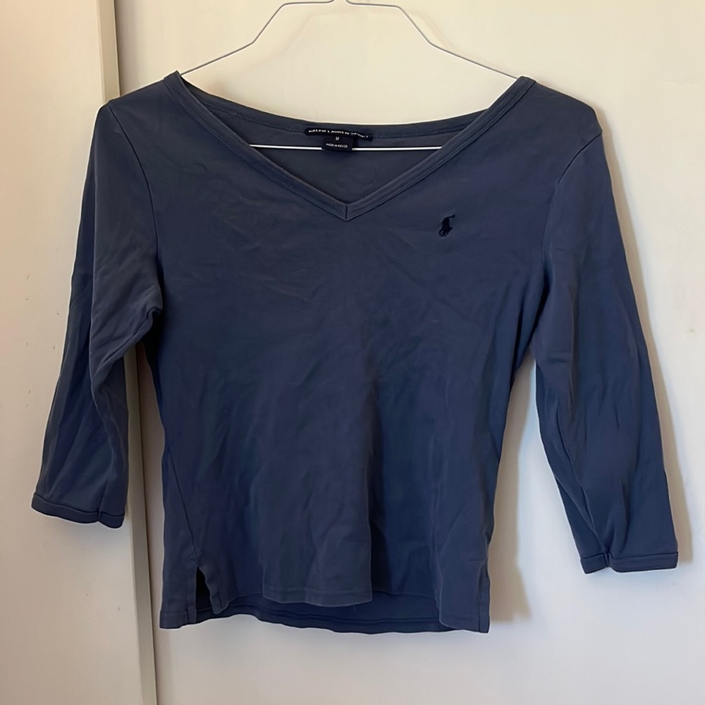 Ralph Lauren Sport Navy Blue Shirt